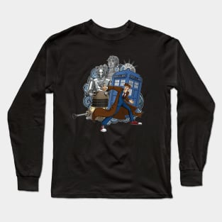 Doctor Who - David Tennant Long Sleeve T-Shirt